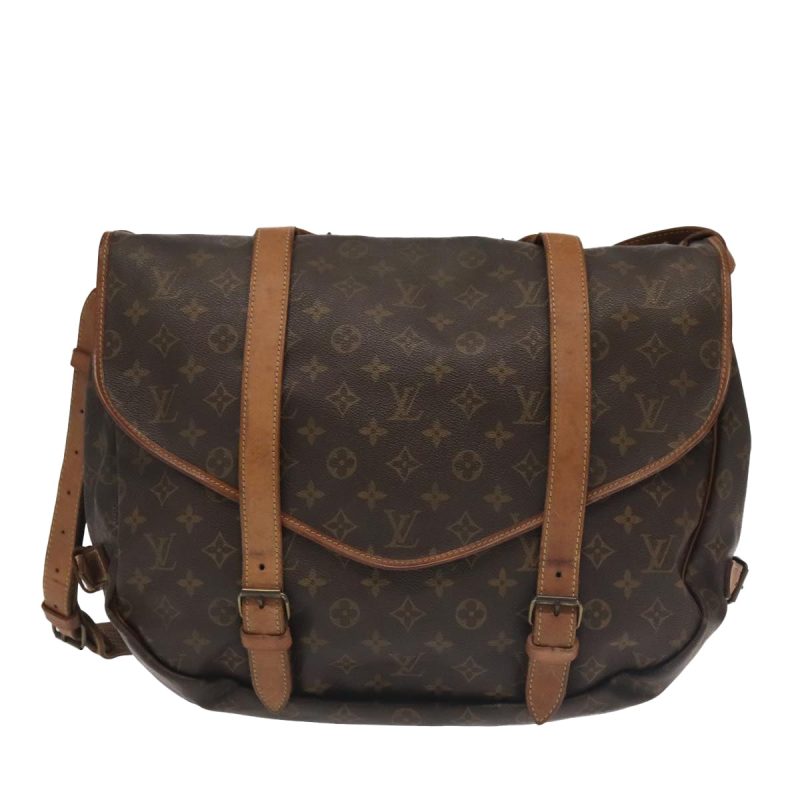 Louis Vuitton Saumur  Canvas Shoulder Bag - Barde