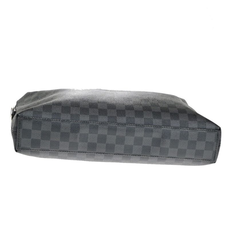 Louis Vuitton Porte Documents Jour  Canvas Briefcase Bag - Barde - Image 3