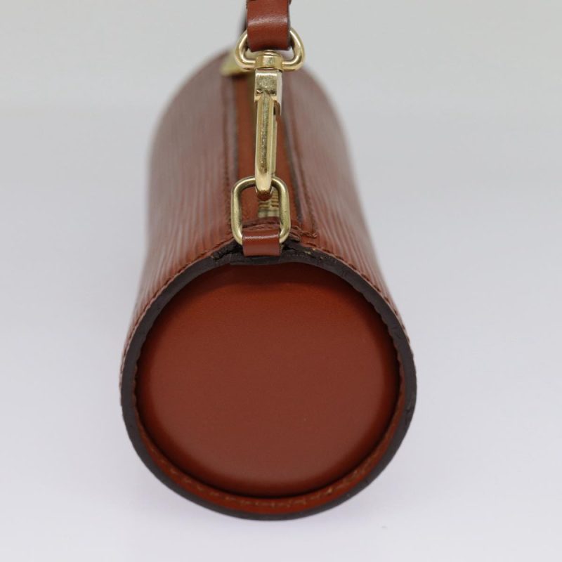 Louis Vuitton Papillon  Leather Clutch Bag - Barde - Image 3