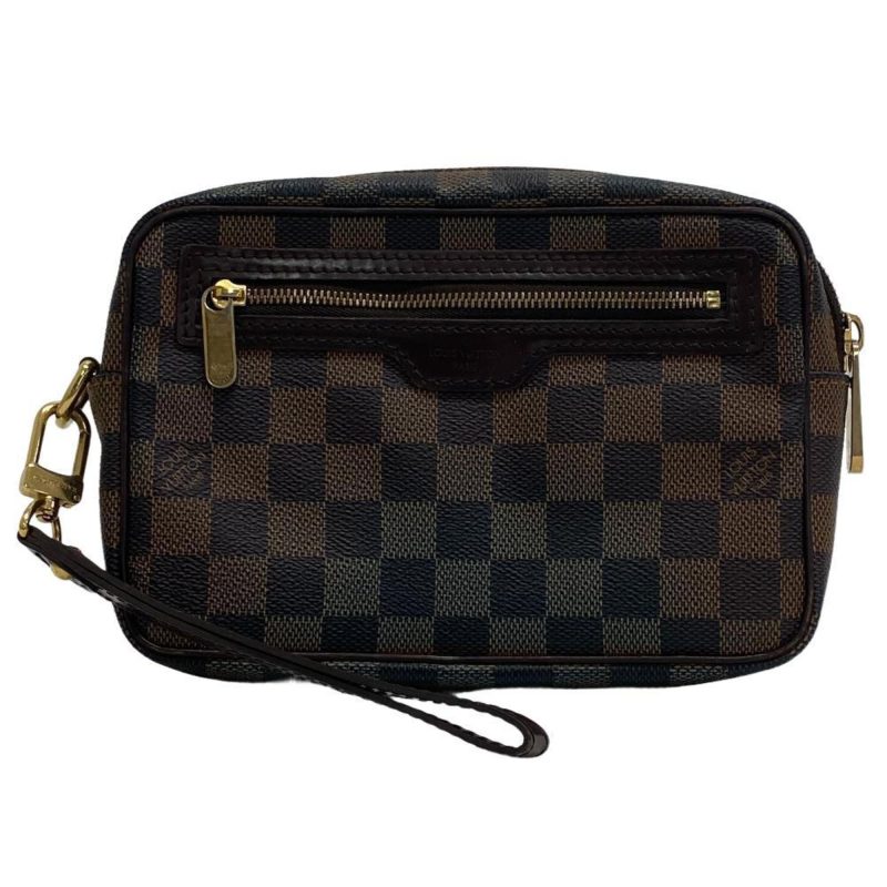 Louis Vuitton Pochette Macao  Canvas Clutch Bag - Barde