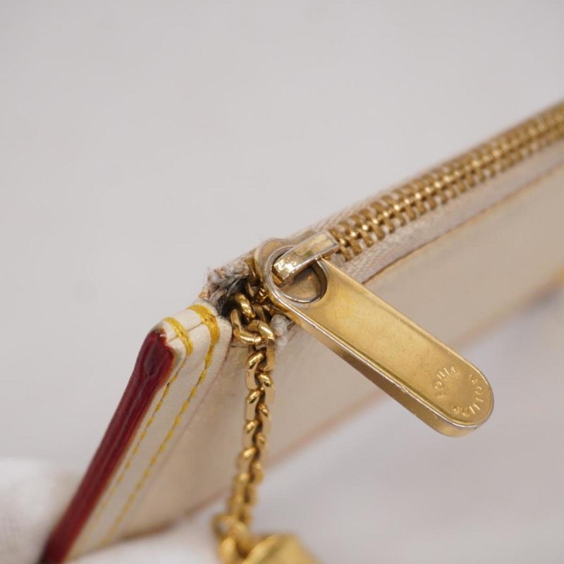 Louis Vuitton Pochette Clés  Leather Wallet - Barde - Image 4