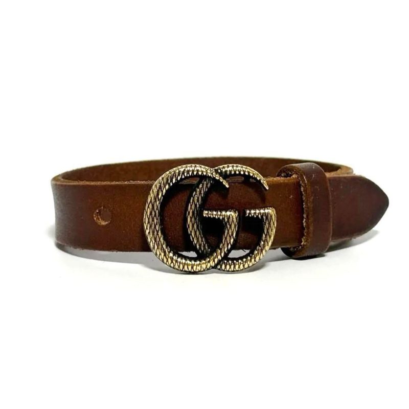 Gucci Leather Metal Charm Bracelet (Pre-Owned) - Barde