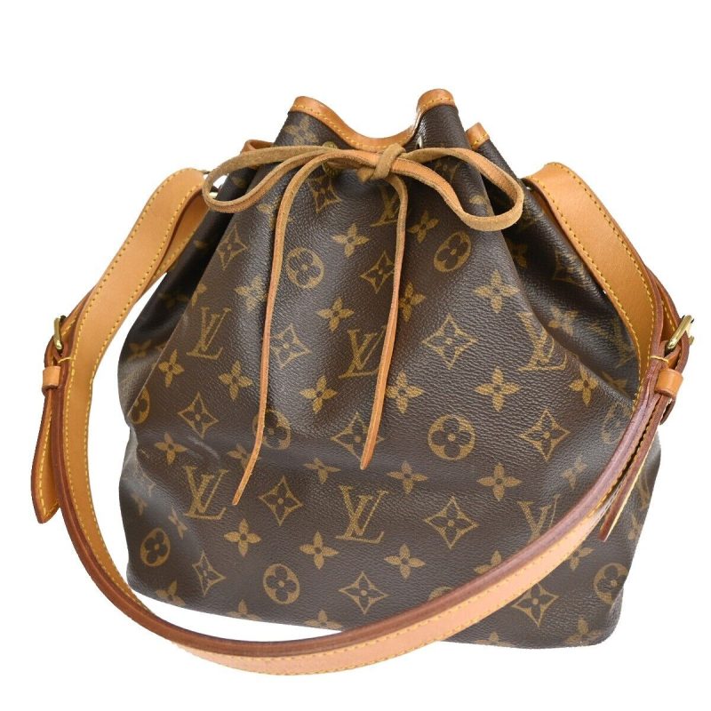 Louis Vuitton Petit Noé  Canvas Shoulder Bag - Barde