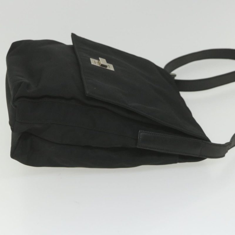 Gucci Shoulder Bag Canvas Black - Barde - Image 3