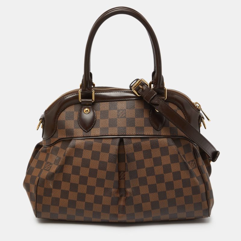 Louis Vuitton Damier Ebene Canvas Trevi Pm Bag - Barde