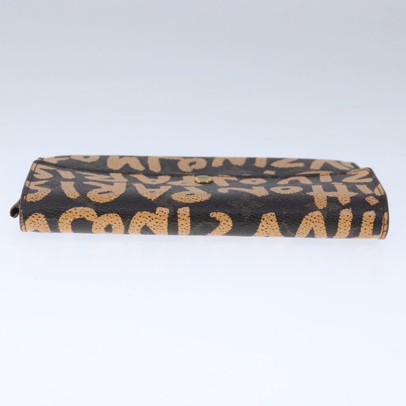 Louis Vuitton Portefeuille Sarah  Canvas Wallet - Barde - Image 5