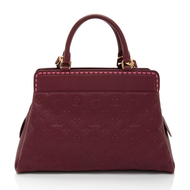 Louis Vuitton Monogram Empreinte Vosges MM Satchel - Barde - Image 3