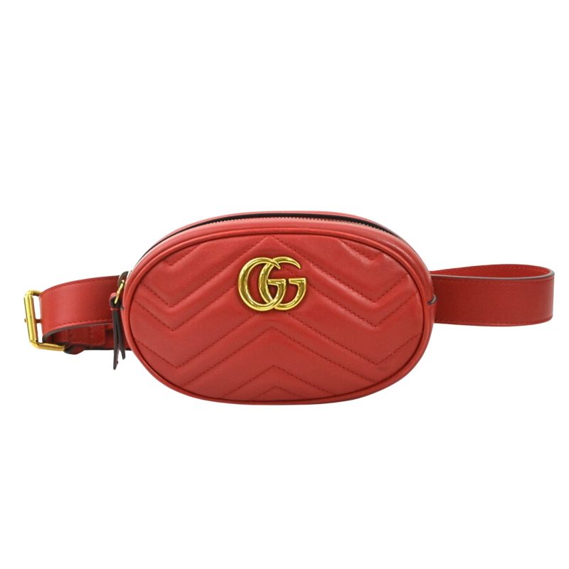 Gucci Gg Marmont  Leather Clutch Bag () - Barde