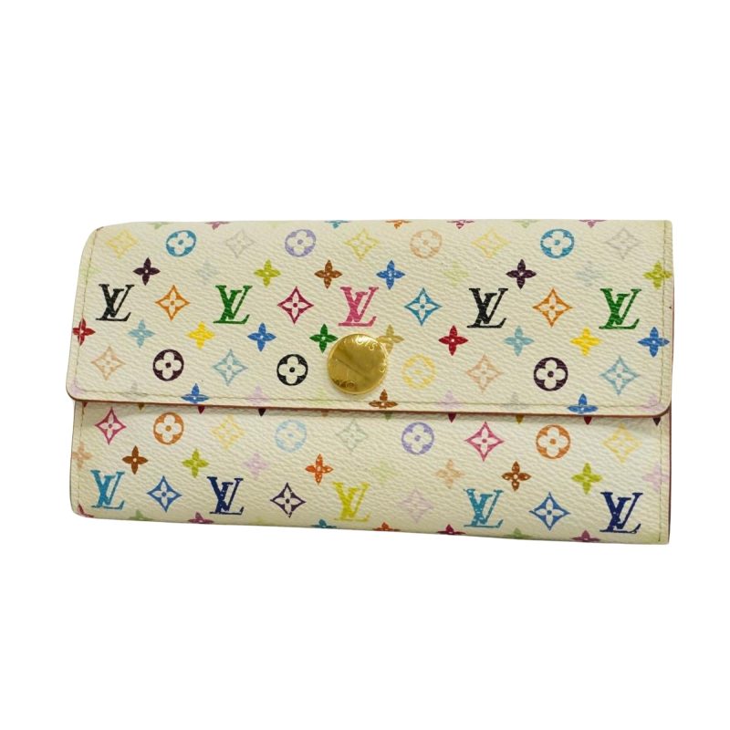 Louis Vuitton Portefeuille Sarah  Canvas Wallet - Barde