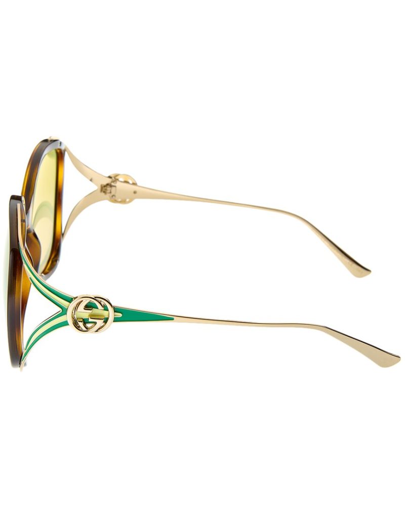Gucci Women's GG0226S 56mm Sunglasses - Barde - Image 2