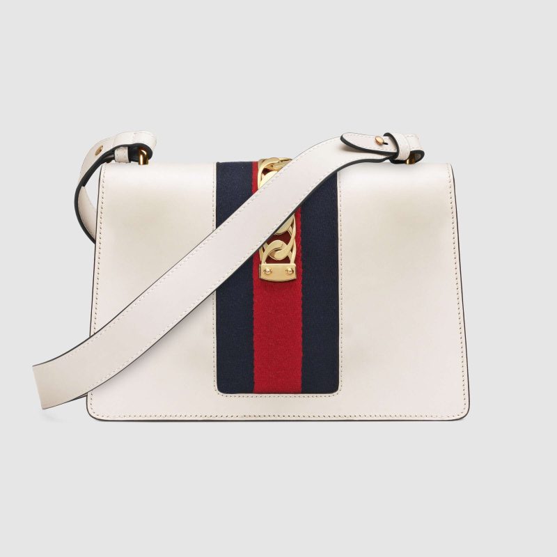 Gucci Sylvie Mini Leather Chain Shoulder Bag - Barde - Image 2