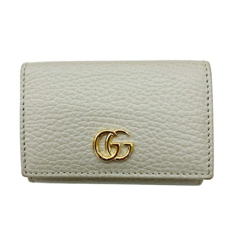 Gucci  Leather Wallet (Tri-Fold) (Pre-Owned) - Barde