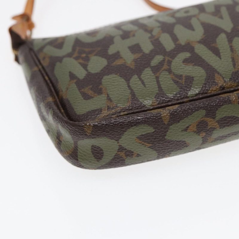 Louis Vuitton Pochette Accessoire  Canvas Clutch Bag - Barde - Image 5