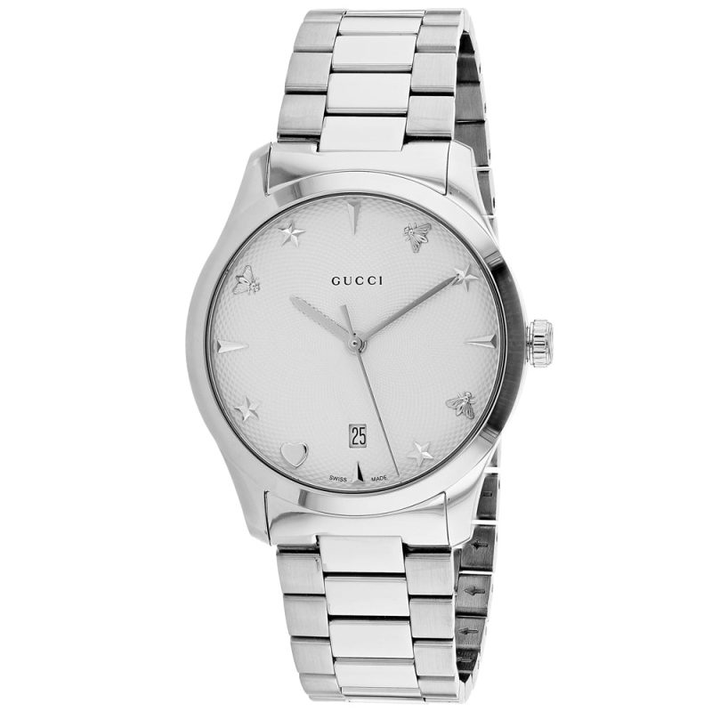 Gucci Men's Silver dial Watch - Barde