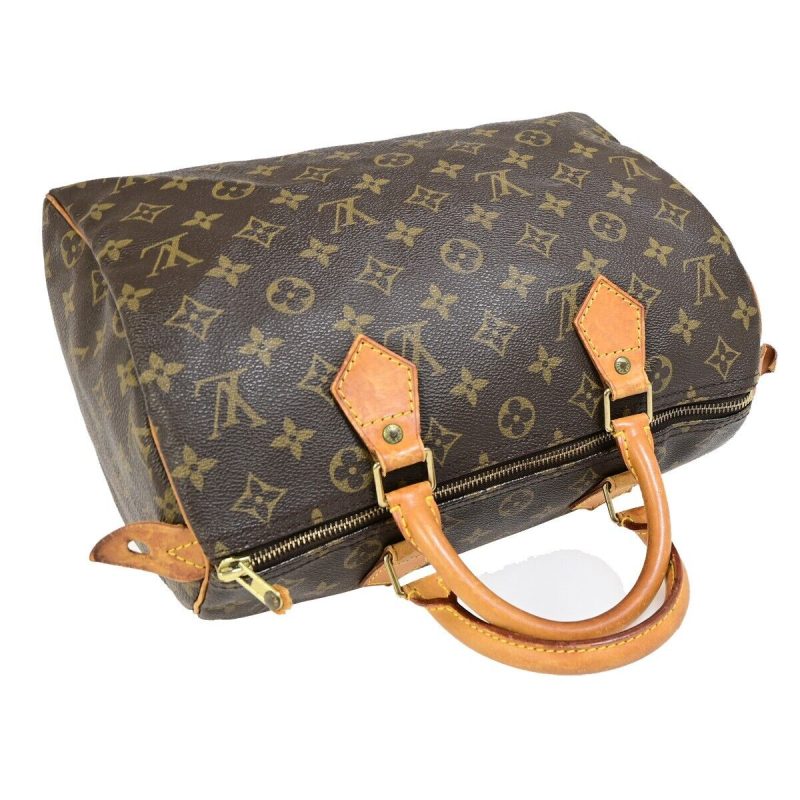 Louis Vuitton Speedy 30  Canvas Handbag - Barde - Image 5
