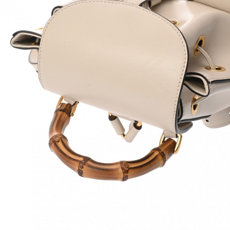 Gucci  Leather Backpack (Pre-Owned) - Barde - Image 6