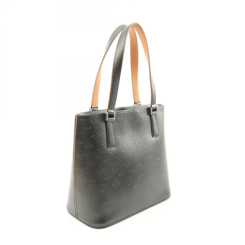 Louis Vuitton Monogram Mat Leather Stockton Handbag - Barde - Image 2