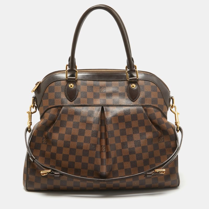 Louis Vuitton Damier Ebene Canvas Trevi Gm Bag - Barde