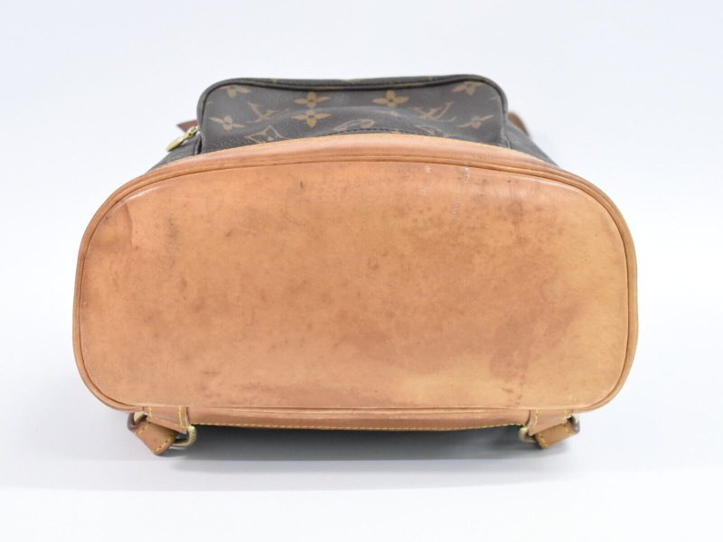 Louis Vuitton Montsouris Mm  Canvas Backpack Bag - Barde - Image 3