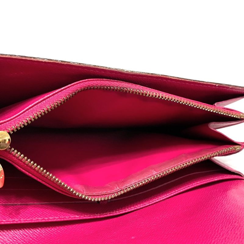 Louis Vuitton Portefeuille Sarah  Canvas Wallet - Barde - Image 5
