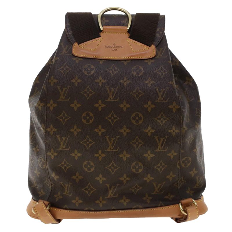 Louis Vuitton Montsouris  Canvas Backpack Bag - Barde - Image 2
