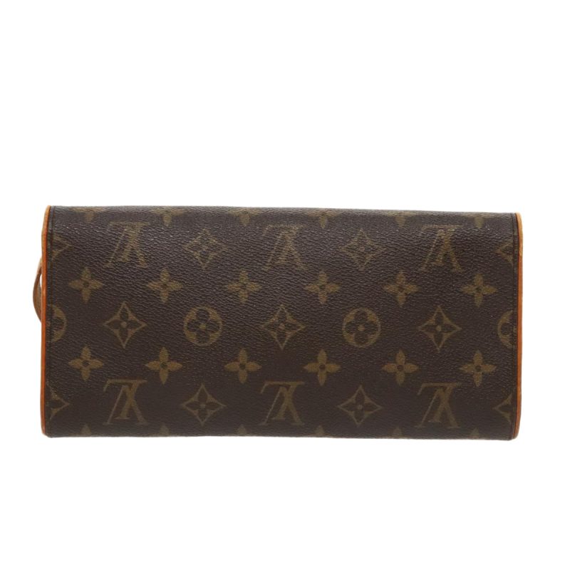 Louis Vuitton Pochette Twin  Canvas Clutch Bag - Barde - Image 2