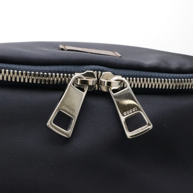 Gucci Diamante  Navy  Color Nylon Leather Backpack (Pre-Owned) - Barde - Image 5