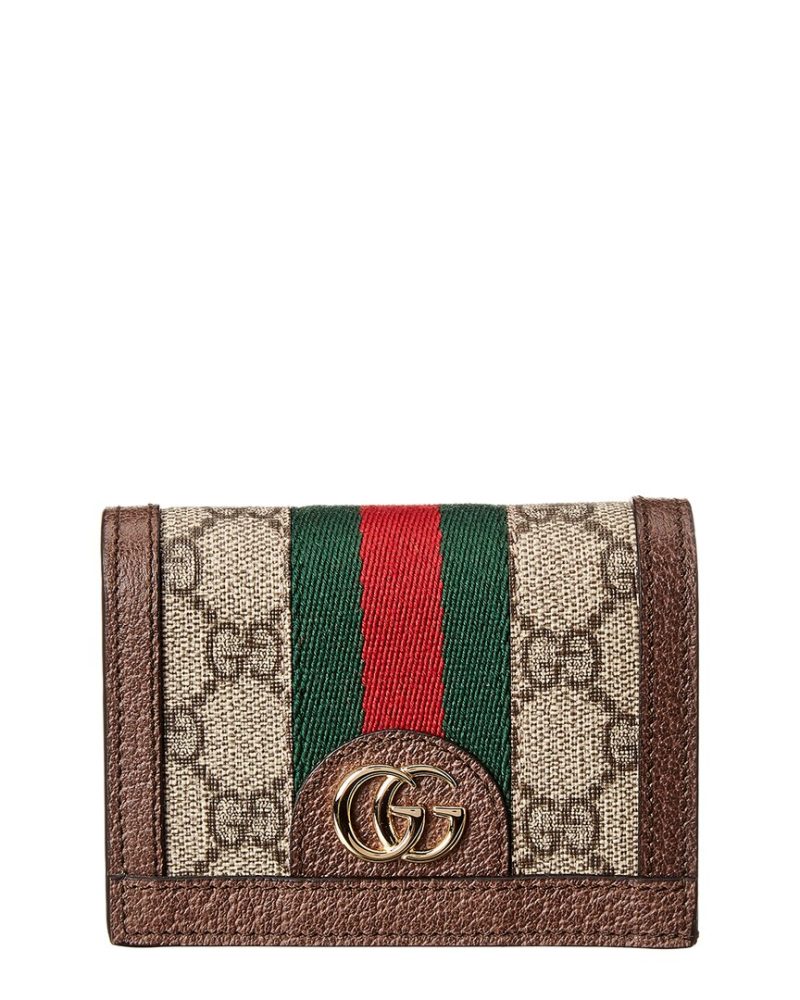 Gucci Ophidia GG Supreme Canvas & Leather Card Case - Barde