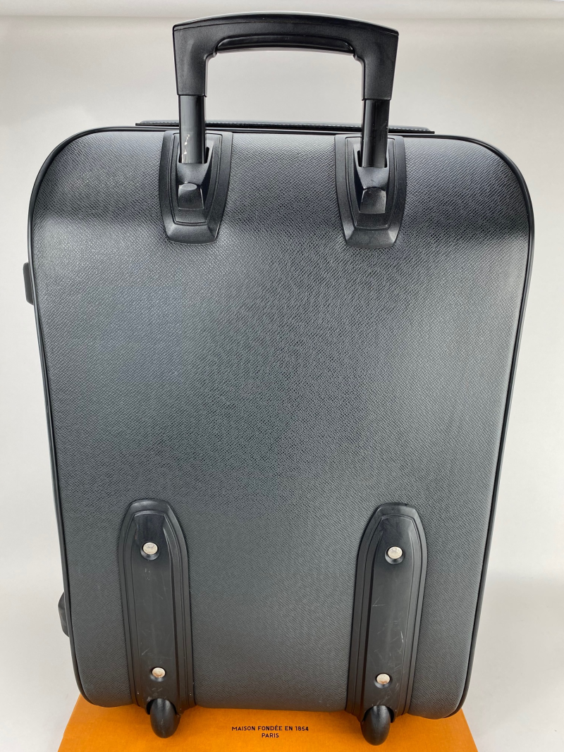 Louis Vuitton Pegase 60 Ardoise Taiga  Rolling suitcase carry on Luggage pre owned - Barde - Image 3