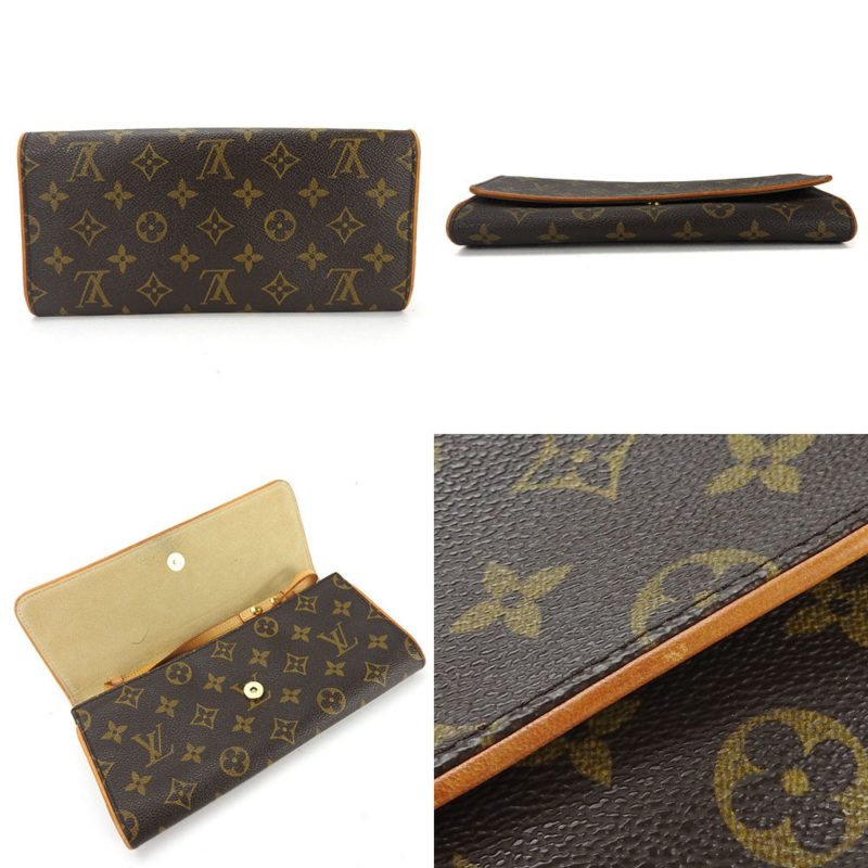 Louis Vuitton Pochette Twin  Canvas Clutch Bag - Barde - Image 3