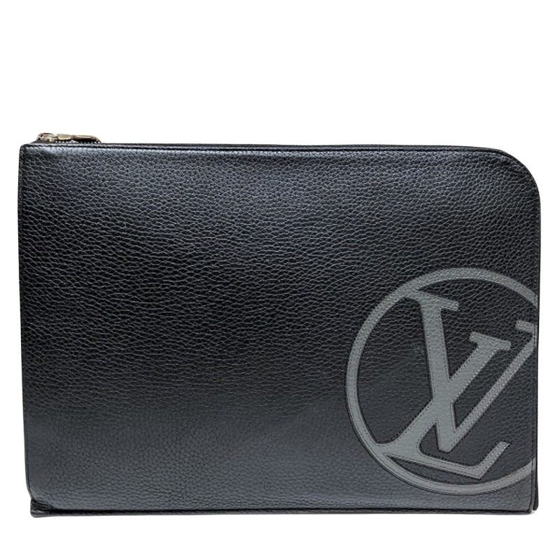 Louis Vuitton Pochette Jour Gm  Leather Clutch Bag - Barde