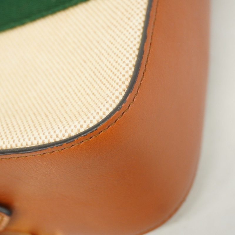 Gucci    Color Canvas Leather Shoulder Bag (Pre-Owned) - Barde - Image 6