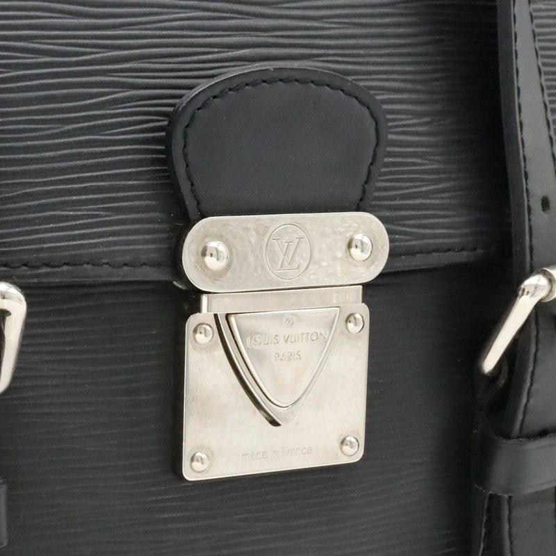 Louis Vuitton Segur  Leather Shoulder Bag - Barde - Image 4