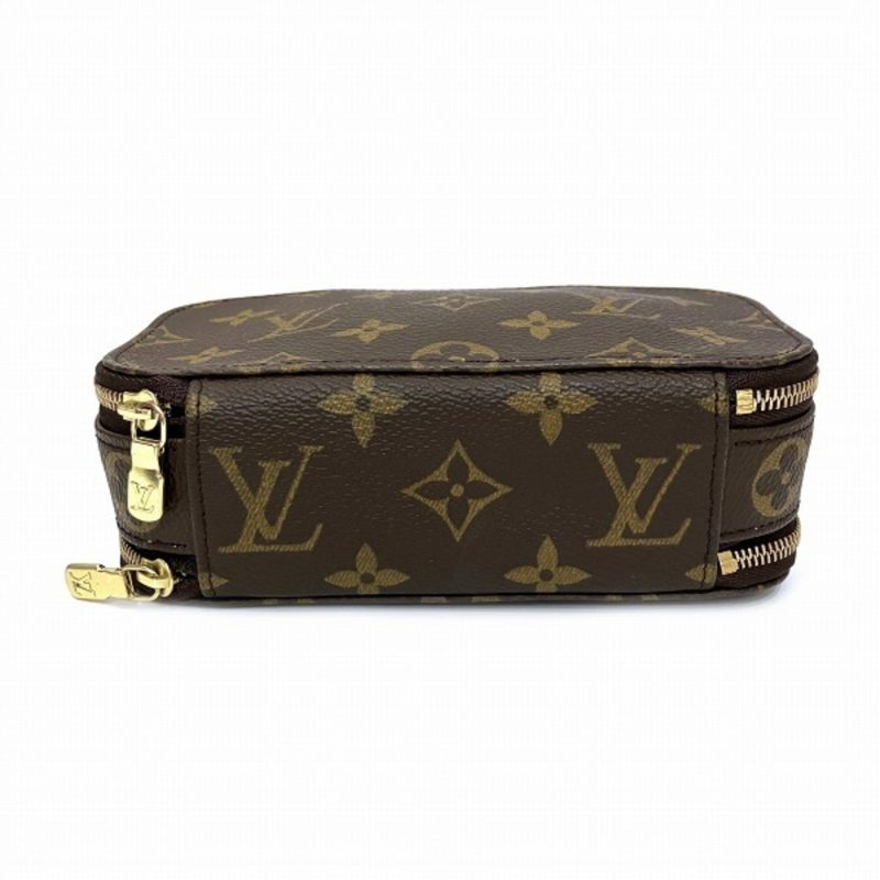 Louis Vuitton Trousse Brush Pm  Canvas Clutch Bag - Barde - Image 3