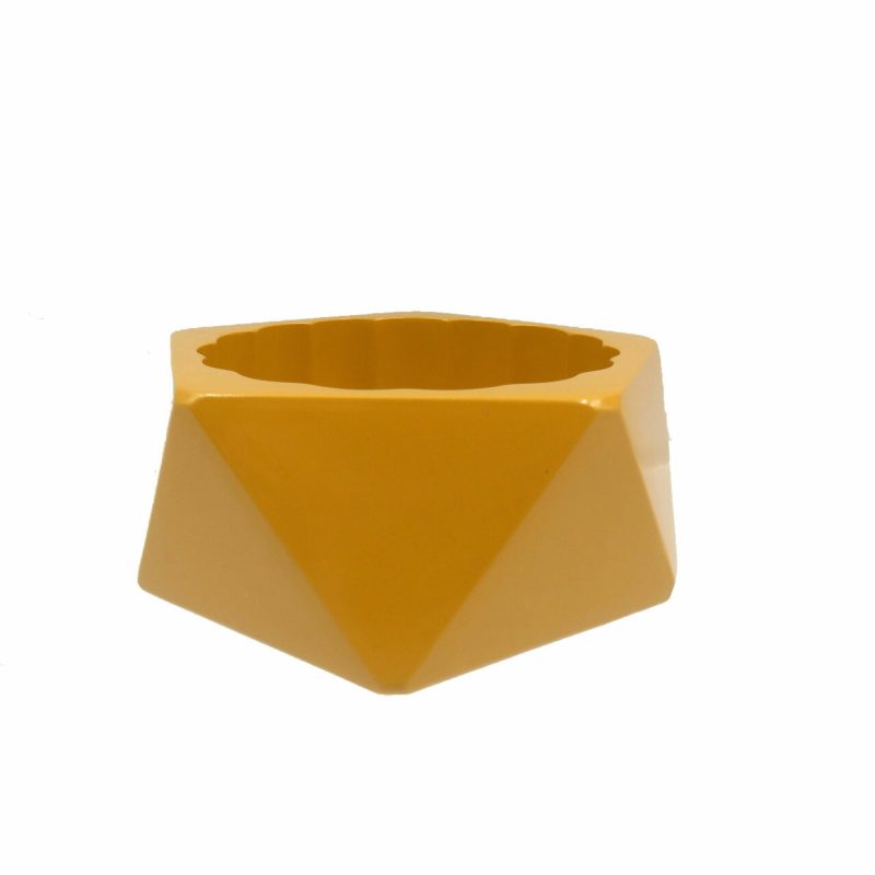 Gucci Mustard yellow Leather Bangle (Pre-Owned) - Barde - Image 2