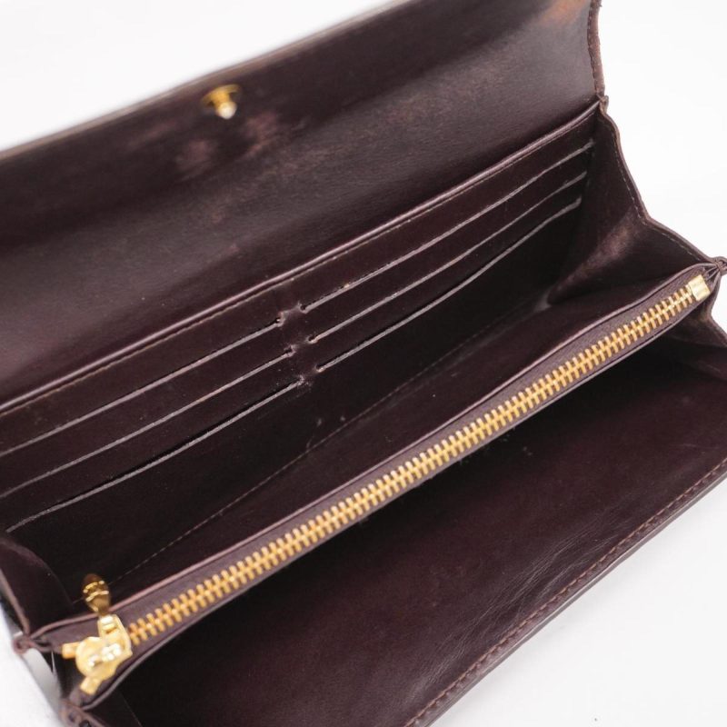Louis Vuitton Sarah  Patent Leather Wallet - Barde - Image 5