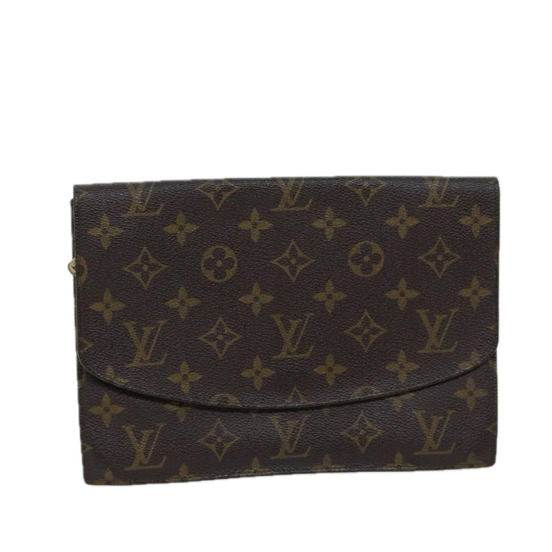 Louis Vuitton Pochette Rabat  Canvas Clutch Bag - Barde