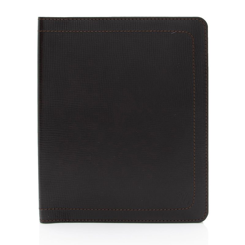 Louis Vuitton Utah Leather Desk Agenda Cover - Barde