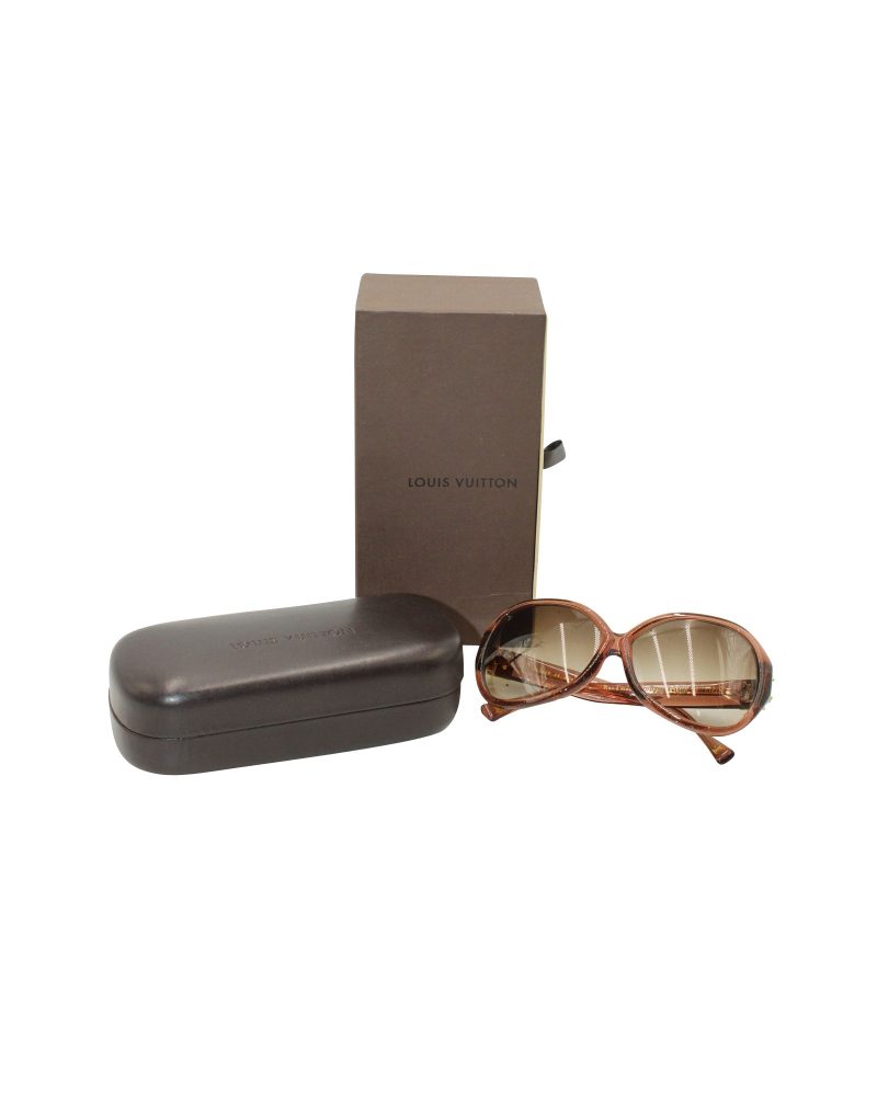 Louis Vuitton Oversized Soupcon Sunglasses in Brown Acetate - Barde - Image 5