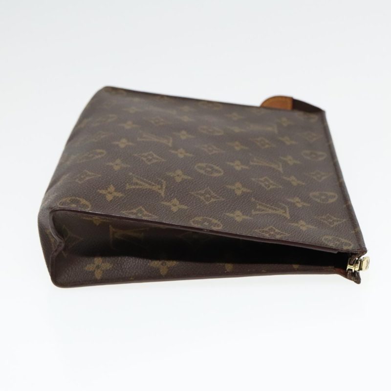 Louis Vuitton Poche Toilette  Canvas Clutch Bag - Barde - Image 4