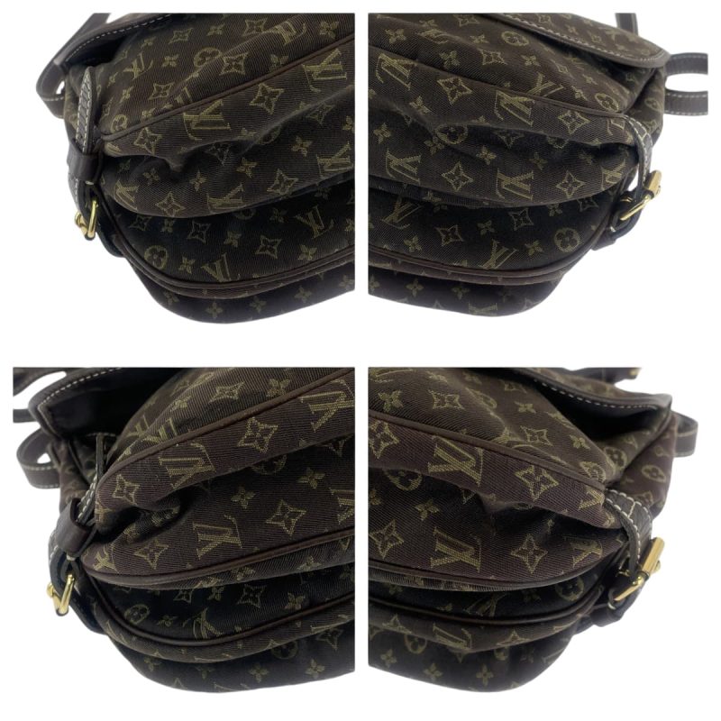 Louis Vuitton Monogram Mini Lin Saumur 30 Shoulder Bag - Barde - Image 3