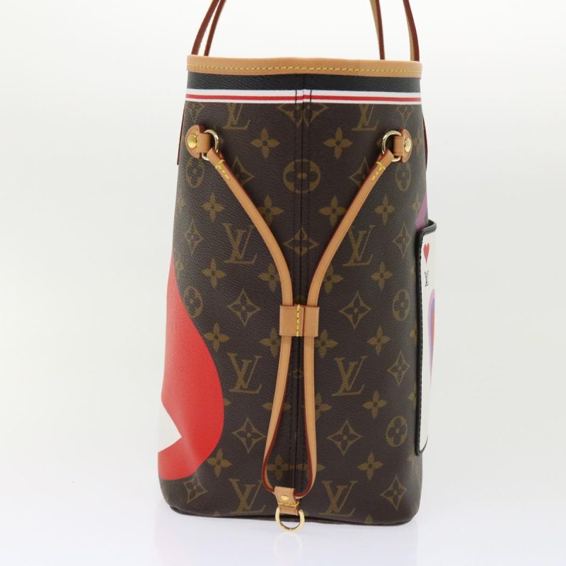 Louis Vuitton Neverfull Mm  Canvas Tote Bag - Barde - Image 4