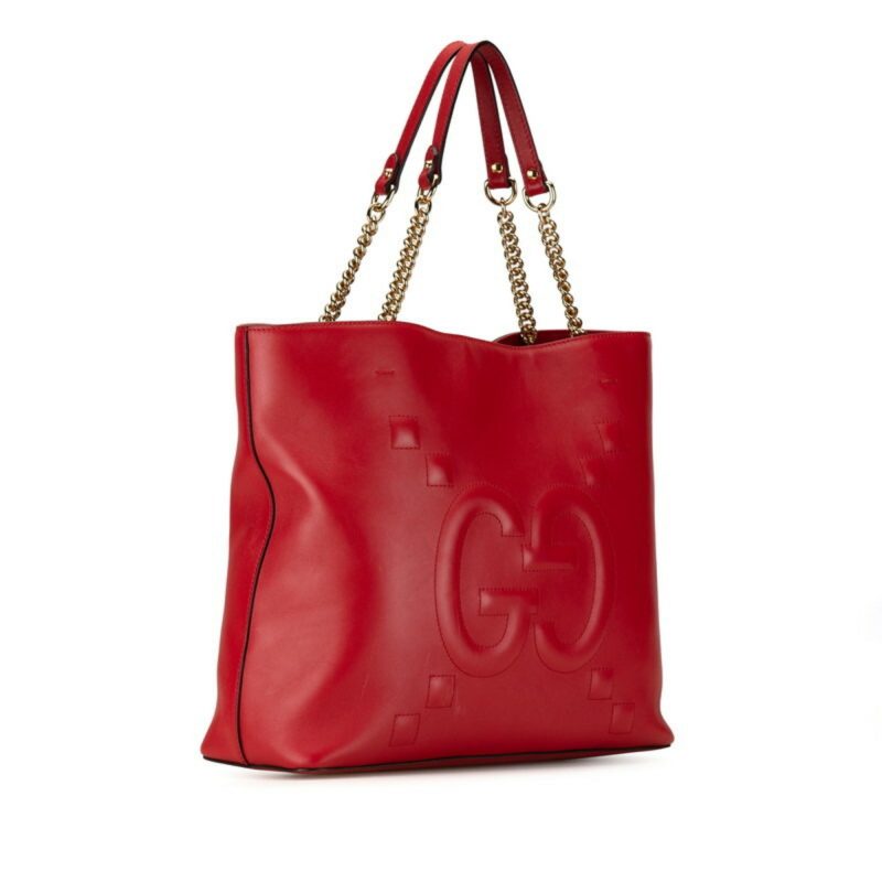Gucci  Leather Handbag Shoulder Bag Tote Bag (Pre-Owned) - Barde - Image 2