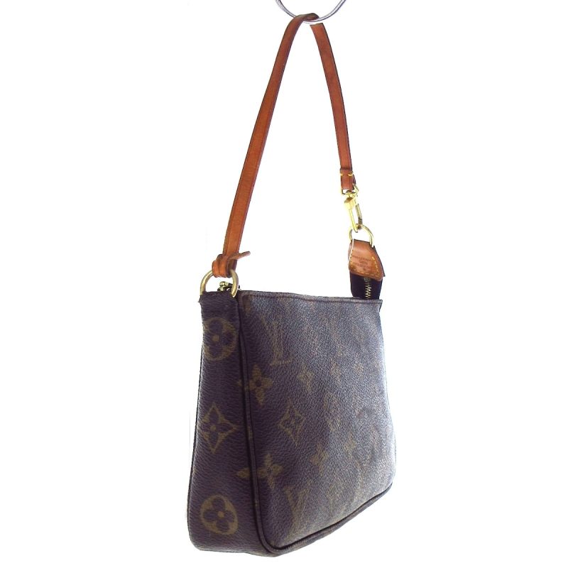 Louis Vuitton Pochette Accessoire  Canvas Clutch Bag - Barde - Image 4