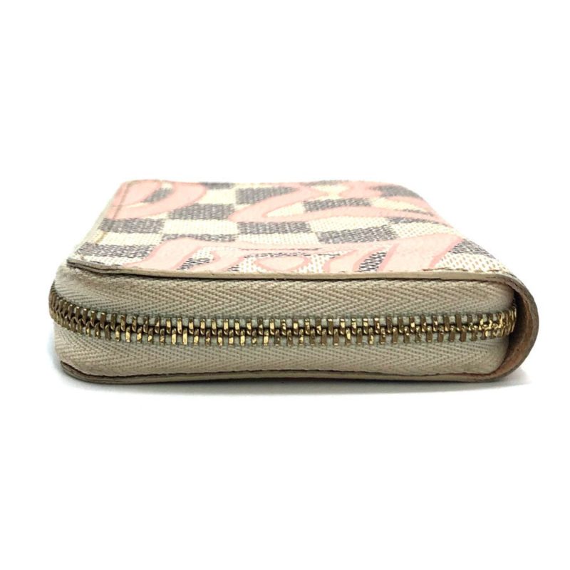 Louis Vuitton Porte Monnaie Zippy  Canvas Wallet - Barde - Image 3