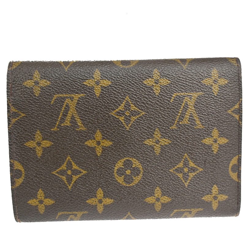 Louis Vuitton Porte Tresor Etui Papier  Canvas Wallet - Barde - Image 2