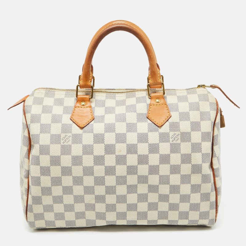 Louis Vuitton Damier Azur Canvas Speedy 30 Bag - Barde