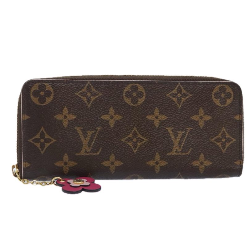 Louis Vuitton Portefeuille Clémence  Canvas Wallet - Barde
