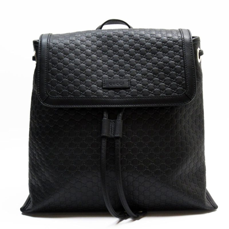 Gucci  Leather Backpack (Pre-Owned) - Barde