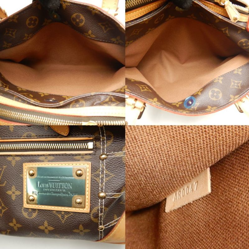 Louis Vuitton Rivet  Canvas Handbag - Barde - Image 6